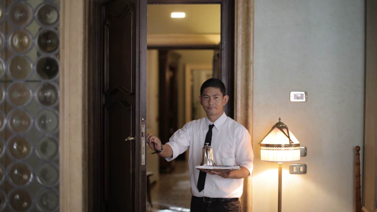 room attendant hotel