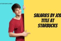 salaries by job title at starbucks
