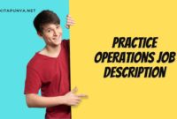Practice Operations Job Description