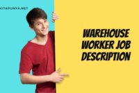 warehouse worker job description