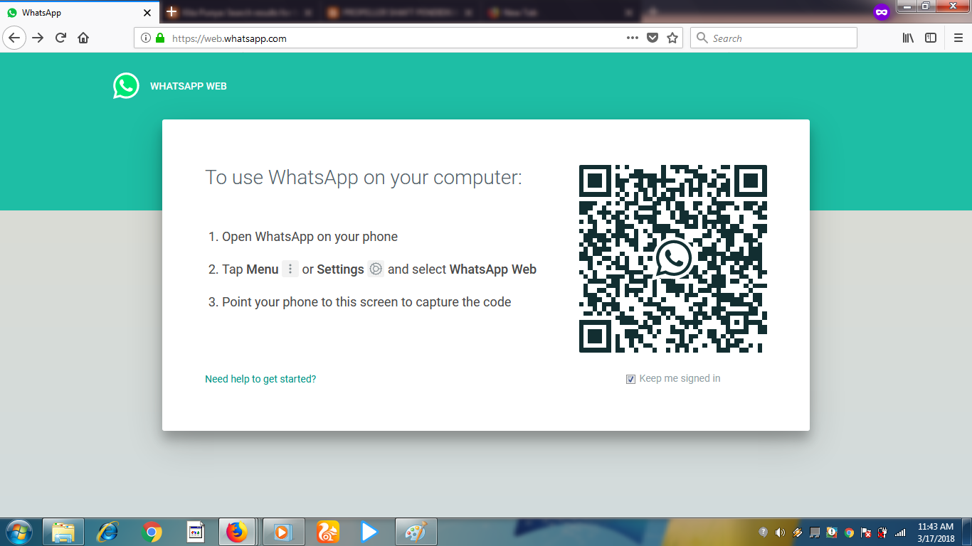 cara membuka whatsapp di komputer