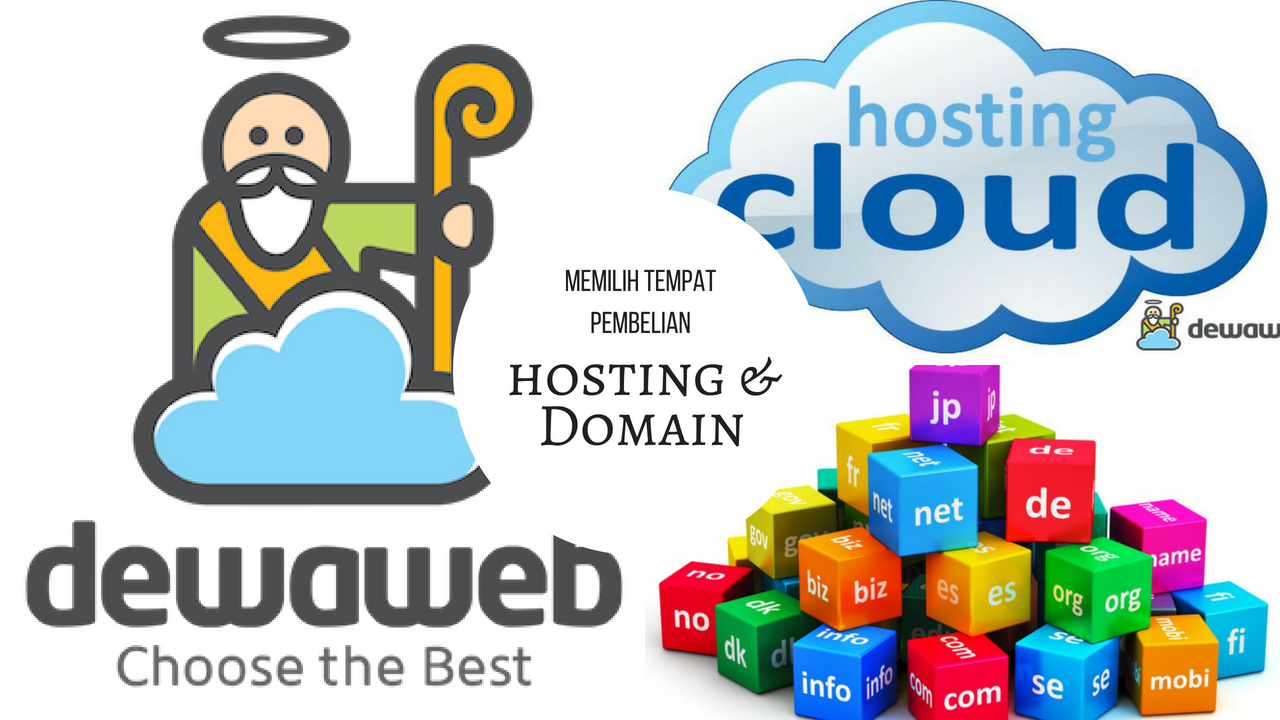 Memilih Tempat Beli Domain dan Cloud Hosting 
