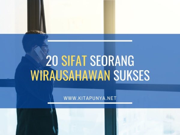 sifat seorang wirausahawan sukses