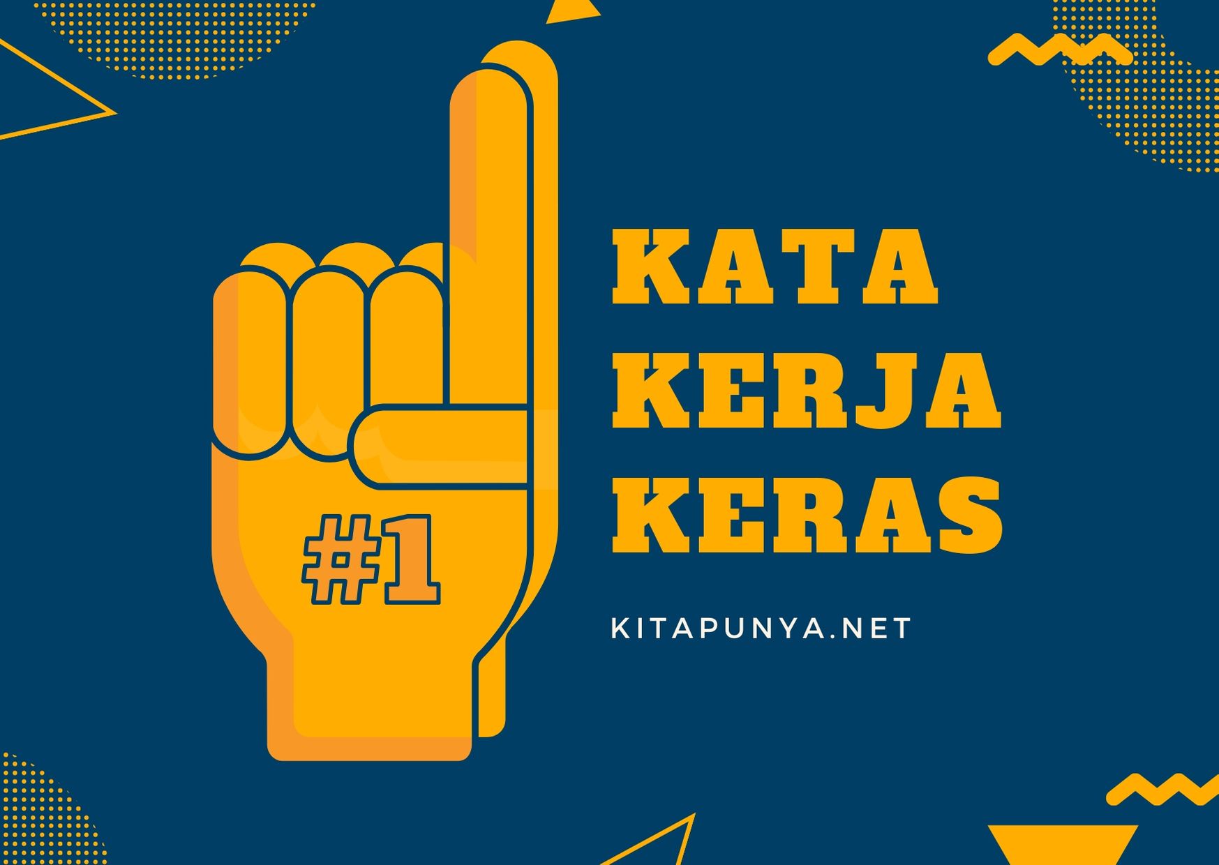 kata kerja keras