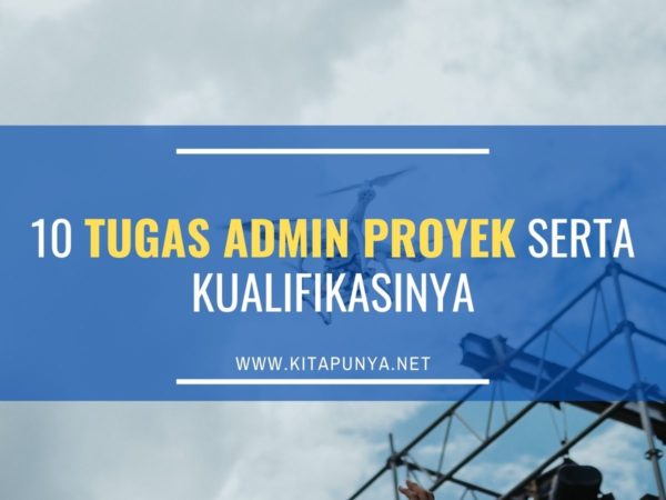 tugas admin proyek