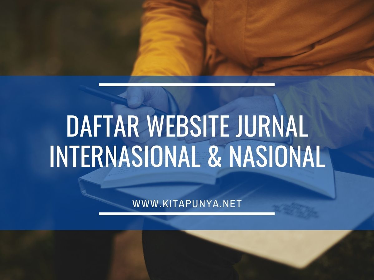 daftar website jurnal internasional dan nasional