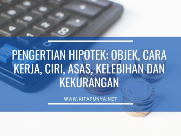 pengertian hipotek