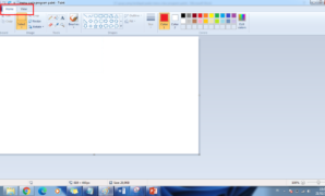 Paint Main Menu Grup yang Terdapat pada Menu View Program Paint - Kita Punya