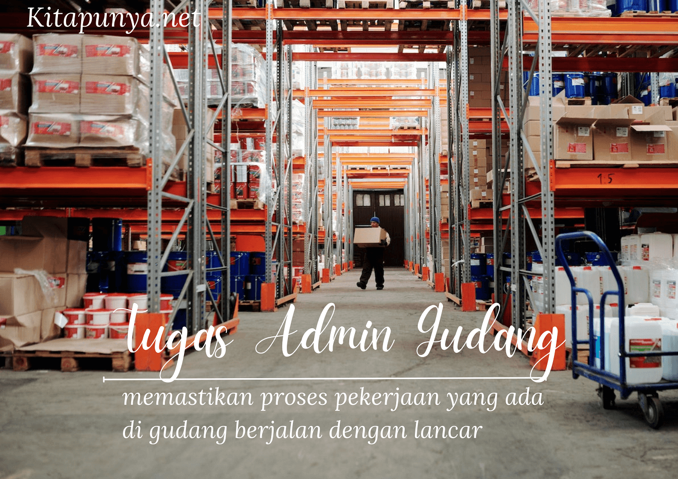 jobdesk admin gudang